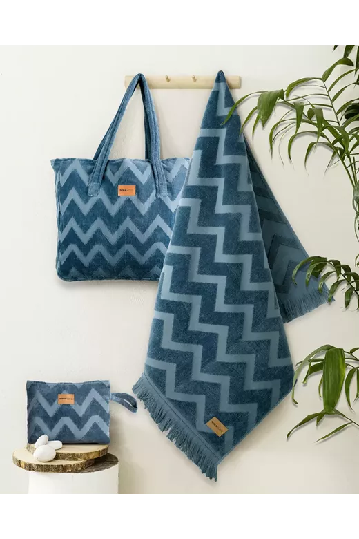 Πετσέτα Θαλάσσης Vida - Blue