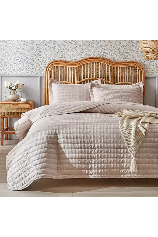 Κουβερλί microfiber Da capo Brown