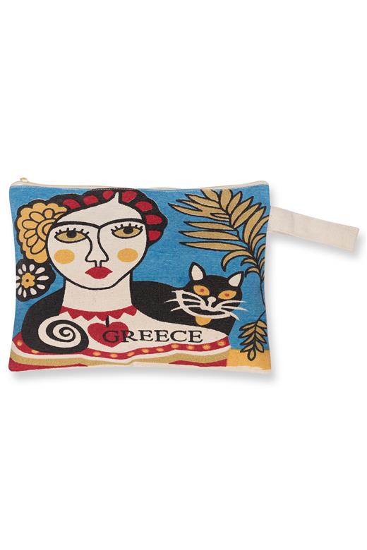 Πορτοφόλι καραβόπανο (20cm x 13cm) canvas 10 GREECE