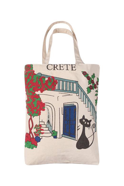 Τσάντα καραβόπανο (40cm x 40cm x 10cm) canvas 16 GREECE