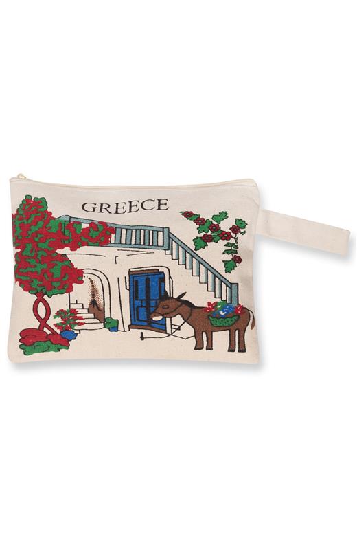 Πορτοφόλι καραβόπανο (30cm x 20cm) canvas 17 GREECE