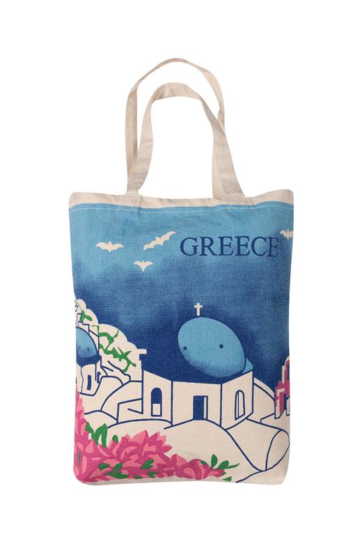 Τσάντα καραβόπανο (40cm x 40cm x 10cm) canvas 20 rhodes