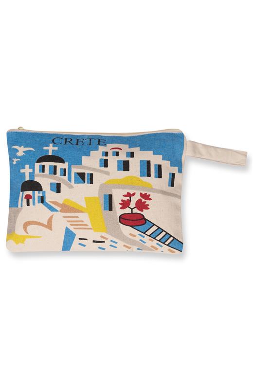 Πορτοφόλι καραβόπανο (30cm x 20cm) canvas 14 creta