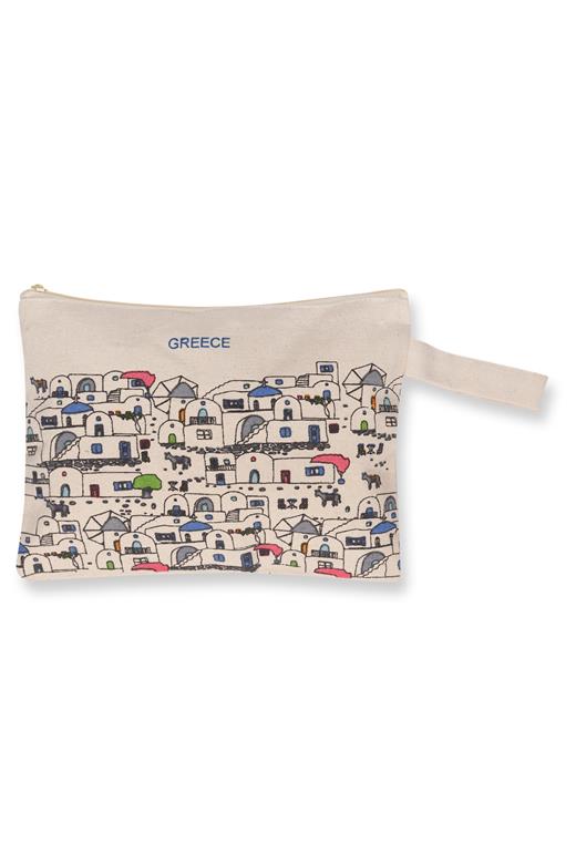 Πορτοφόλι καραβόπανο (30cm x 20cm) canvas 15 creta