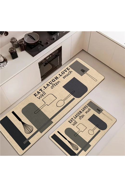 Πατάκι Κουζίνας Αντιολισθητικό (50X80) Mcdecor Eat - MCDECOR