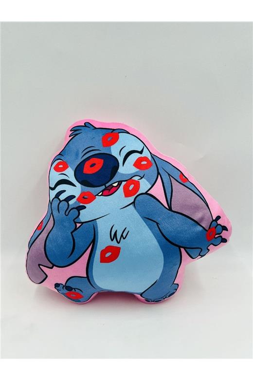 Μαξιλάρι 3D Disney Home Stitch 616 35 cm Pink 100% Velboa