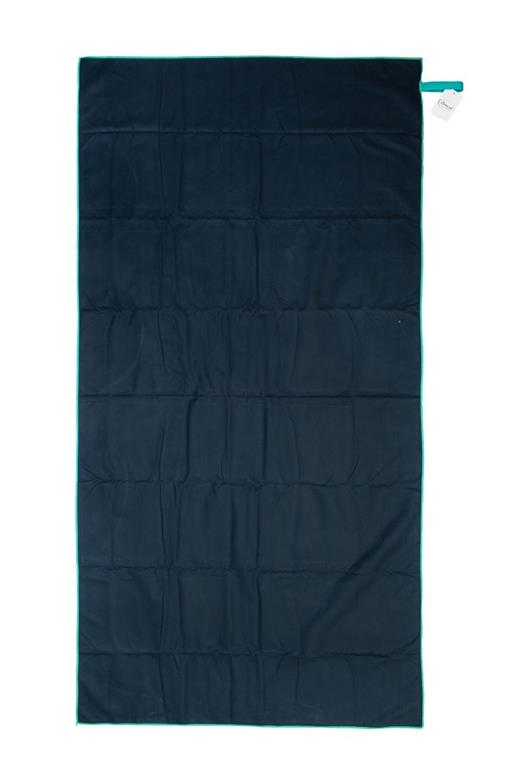 Πετσέτα Γυμναστηρίου Quick Dry 50x80 Navy Blue-Turquoise 90/10 Polyester/Polyamide