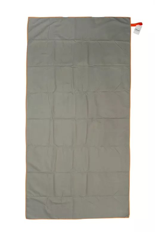 Πετσέτα Γυμναστηρίου Quick Dry 50x80 Grey-Orange 90/10 Polyester/Polyamide