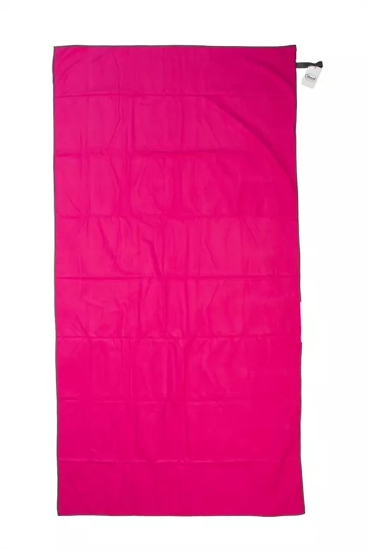 Πετσέτα Γυμναστηρίου Quick Dry 50x80 Fuchsia-Dark Grey 90/10 Polyester/Polyamide