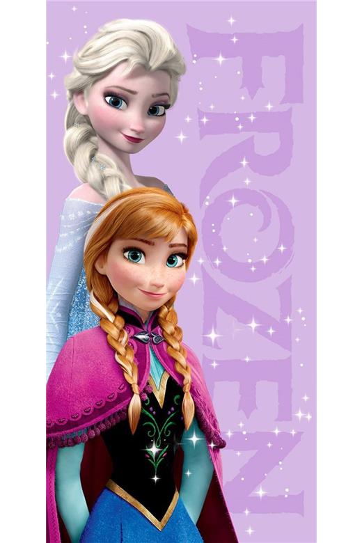 Πετσέτα Θαλάσσης Quick Dry Disney Home Frozen 371 70X140 Lilac 100% Microfiber