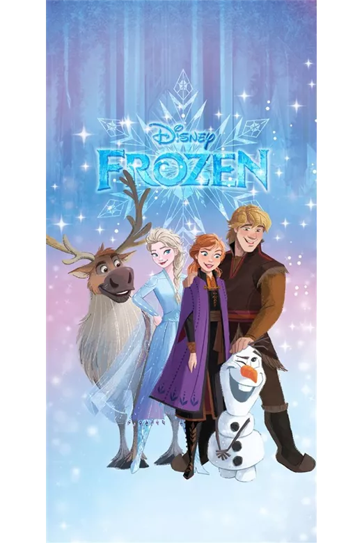 Πετσέτα Θαλάσσης Quick Dry Disney Home Frozen 551 70X140 Blue 100% Microfiber