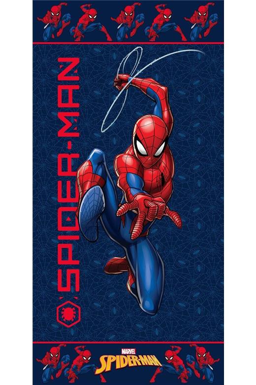 Πετσέτα Θαλάσσης Quick Dry Marvel Spider-Man 558 70X140 Dark Blue 100% Microfiber