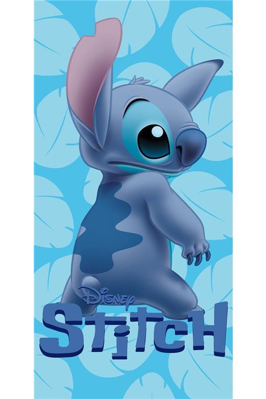Πετσέτα Θαλάσσης Quick Dry Disney Home Lilo & Stitch 544 70X140 Sky Blue 100% Microfiber