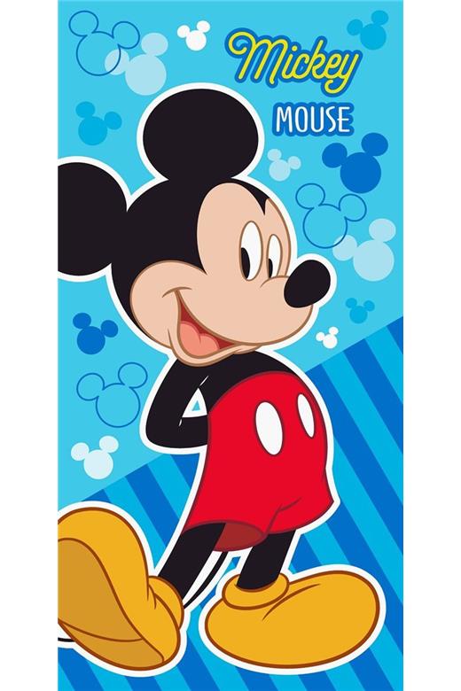 Πετσέτα Θαλάσσης Quick Dry Disney Home Mickey 376 70X140 Sky Blue 100% Microfiber
