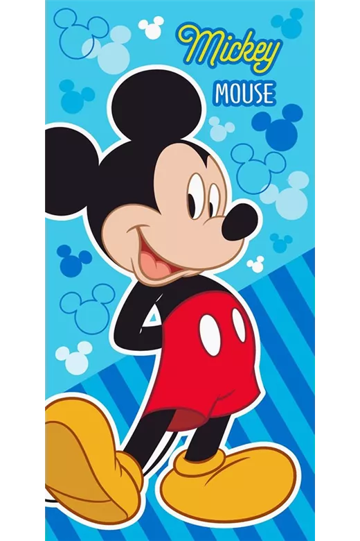 Πετσέτα Θαλάσσης Quick Dry Disney Home Mickey 376 70X140 Sky Blue 100% Microfiber