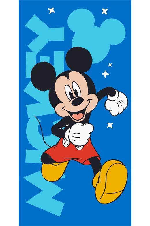 Πετσέτα Θαλάσσης Quick Dry Disney Home Mickey 540 70X140 Blue 100% Microfiber