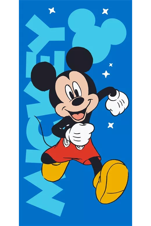Πετσέτα Θαλάσσης Quick Dry Disney Home Mickey 540 70X140 Blue 100% Microfiber