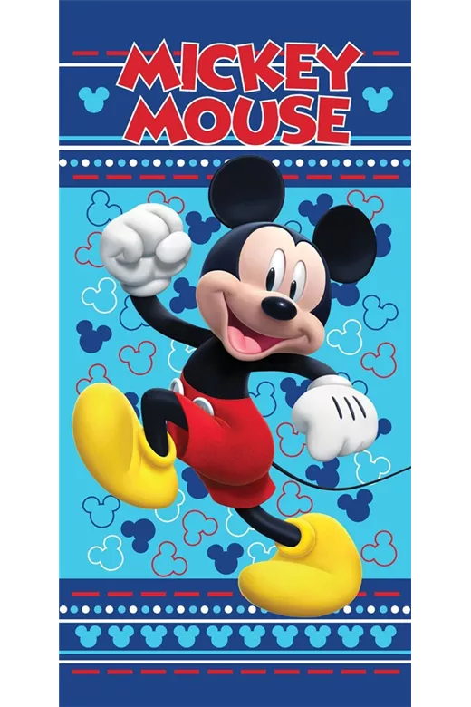 Πετσέτα Θαλάσσης Quick Dry Disney Home Mickey 541 70X140 Sky Blue 100% Microfiber