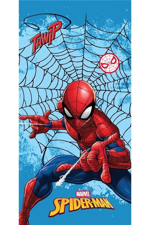 Πετσέτα Θαλάσσης Quick Dry Marvel Spider-Man 549 70X140 Sky Blue 100% Microfiber