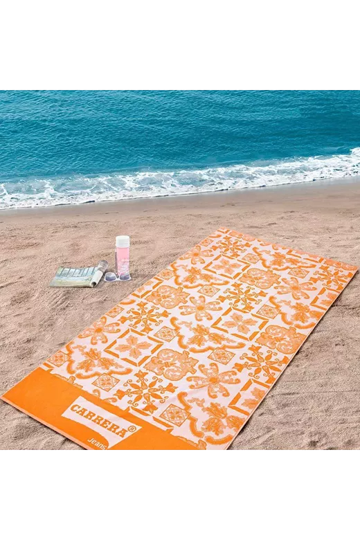 LINO ΠΕΤΣΕΤΑ ΘΑΛΑΣΣΗΣ LARANJA ORANGE 90X165