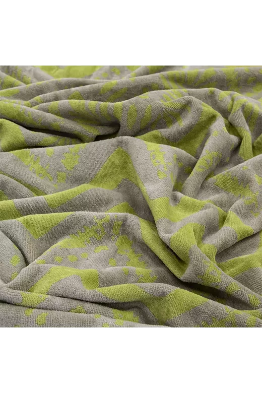 LINO ΠΕΤΣΕΤΑ ΘΑΛΑΣΣΗΣ ZIGZAGE LGREY-GREEN 86X160