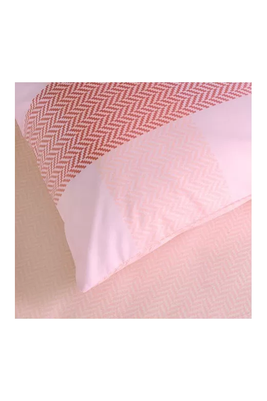 Κουβερλί βαμβακερό Carrie Pink