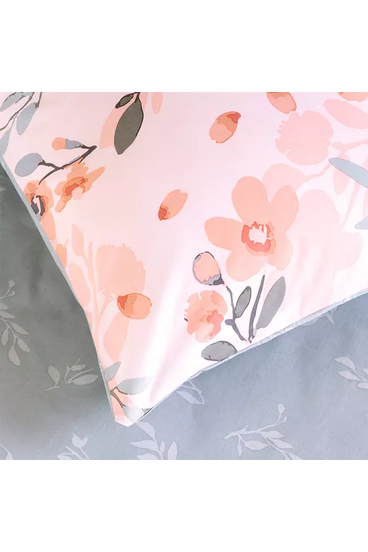 Κουβερλί βαμβακερό Flor Pink