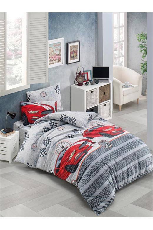 Κουβερλί Μονό (ΣΕΤ) (160X240) Mcdecor Fast Cars - MCDECOR