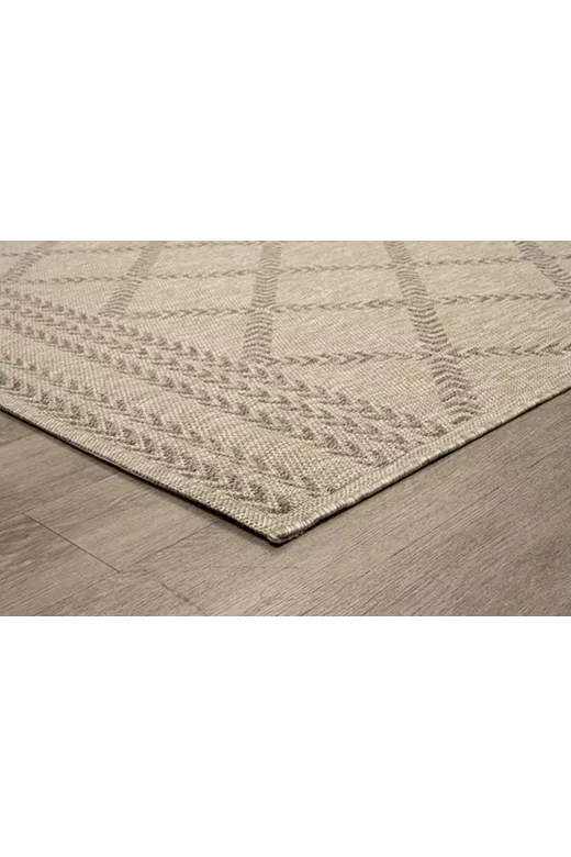 ΧΑΛΙ ETHNIK  2012C BROWN/CARAMEL BEIGE - 200X285  NewPlan