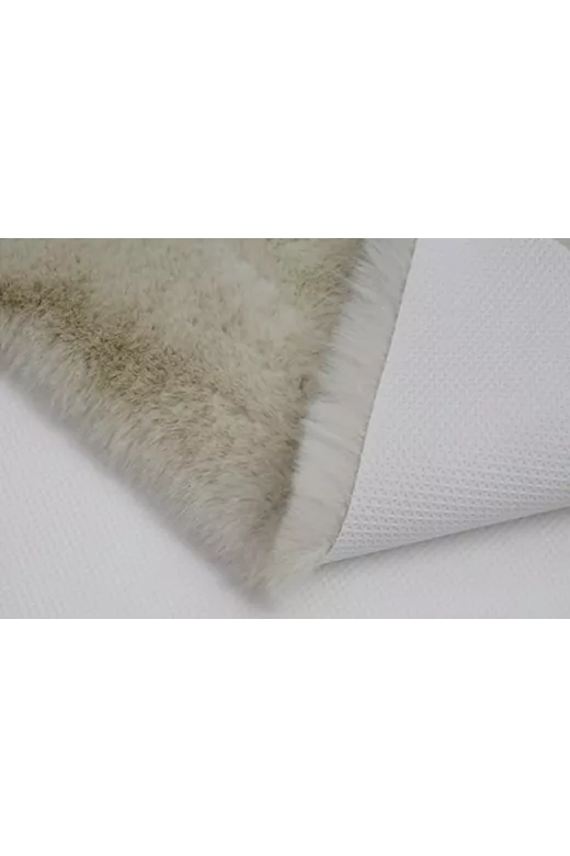 ΧΑΛΙ PUFFY FC3B BEIGE STAR ANTISLIP - 160X160  NewPlan