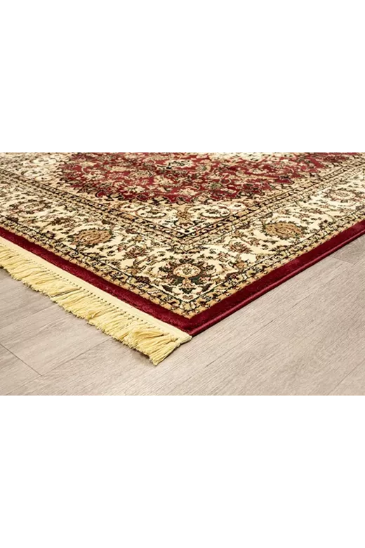 ΧΑΛΙ PERSIA 1019 BURGUNDY ΜΕ ΚΡΟΣΣΙ - 133X190  NewPlan