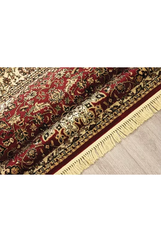 ΧΑΛΙ PERSIA 1019 BURGUNDY ΜΕ ΚΡΟΣΣΙ - 133X190  NewPlan