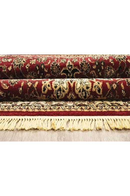 ΧΑΛΙ PERSIA 1019 BURGUNDY ΜΕ ΚΡΟΣΣΙ - 133X190  NewPlan
