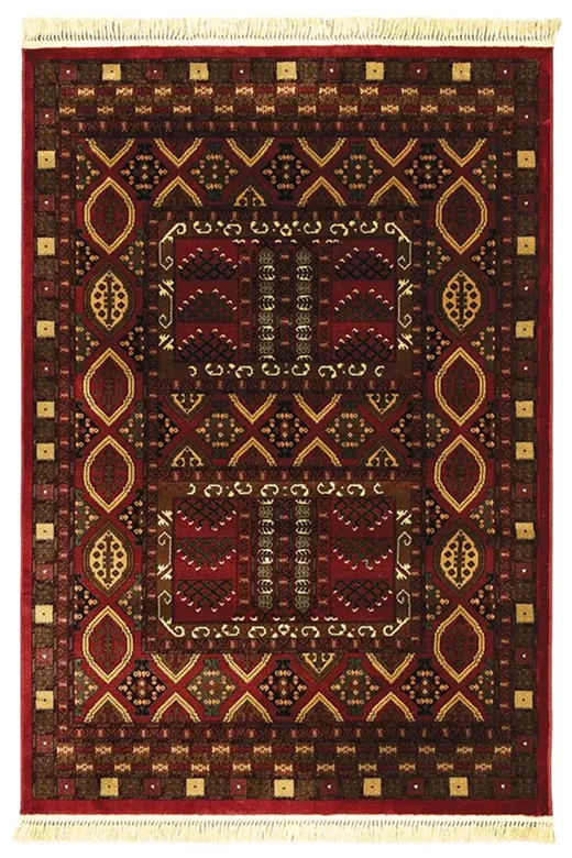 ΧΑΛΙ PERSIA 2273 BURGUNDY ΜΕ ΚΡΟΣΣΙ - 200X290  NewPlan