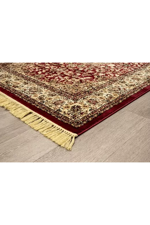 ΧΑΛΙ PERSIA 5649 BURGUNDY ΜΕ ΚΡΟΣΣΙ - 133X190  NewPlan