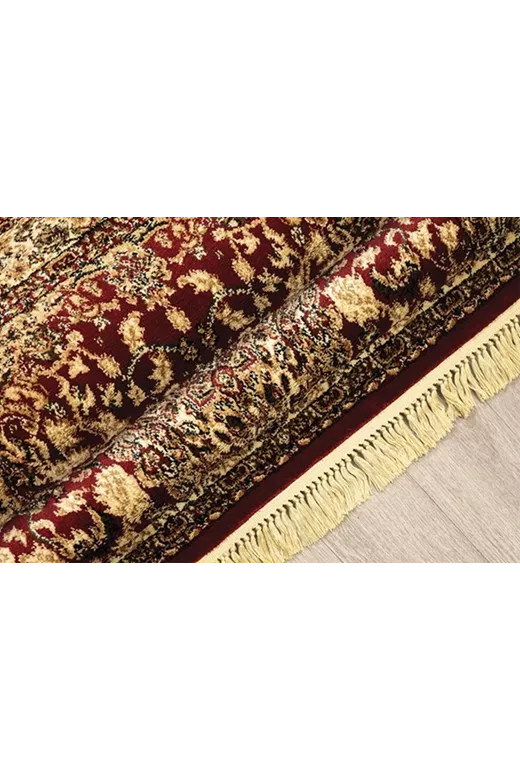 ΧΑΛΙ PERSIA 5649 BURGUNDY ΜΕ ΚΡΟΣΣΙ - 133X190  NewPlan