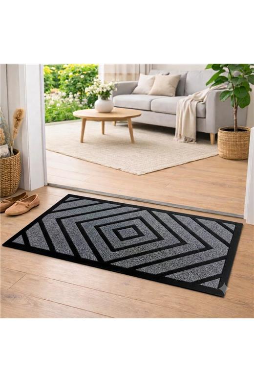 Πατάκι Εισόδου (45X75) Mcdecor Rhombus Grey - MCDECOR