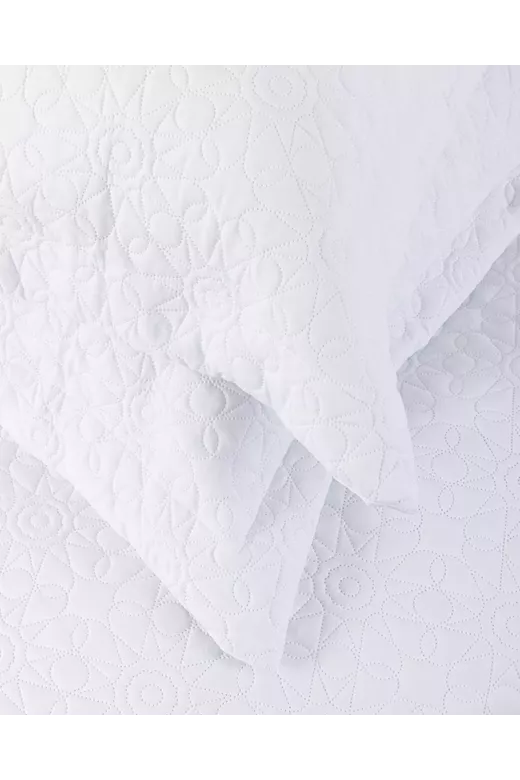 Σετ Κουβερλί Calla - White