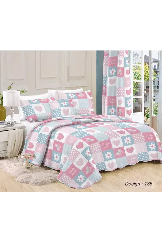 ΚΟΥΒΕΡΛΙ ΣΕΤ 3 τεμ ΕΜΠΡΙΜΕ 135 220X240 Micro Polyester