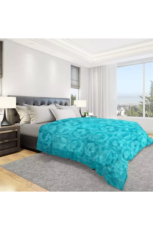 ΚΟΥΒΕΡΤΑ  ΑΝΑΓΛΥΦΗ  160X220 ΤΥΡΚΟΥΑΖ Polyester