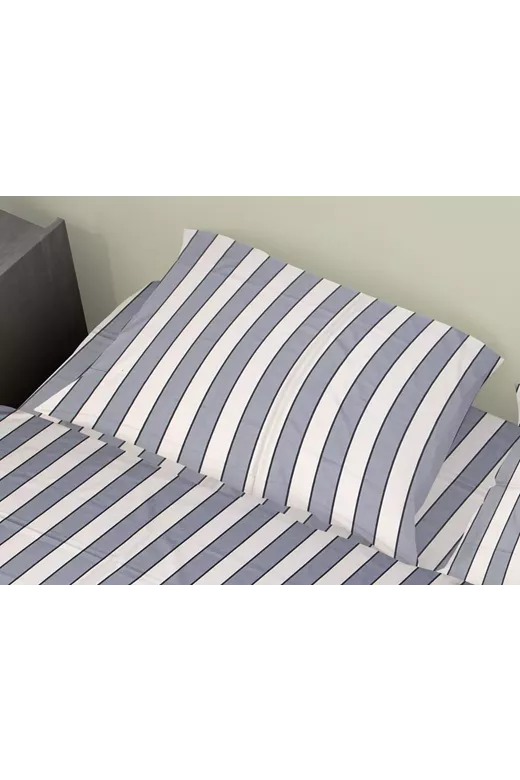 ΜΑΞΙΛΑΡΟΘΗΚΗ ΒΑΜΒΑΚΟΣΑΤΕΝ Navy 158 50X70 Cotton 100%