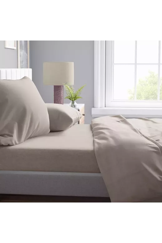 ΜΑΞΙΛΑΡΟΘΗΚΗ Μελανζέ 01 50X70 Beige Cott/Pol 70/30