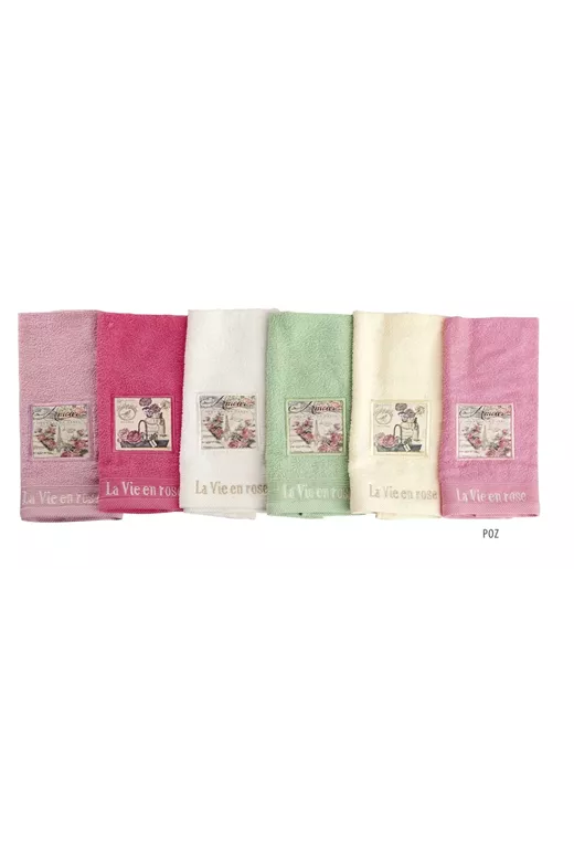 ΠΕΤΣΕΤΑ ΣΕΤ 3 τεμ VINTAGE 01 30X50,50X90,70X140 ΡΟΖ Cotton 100%