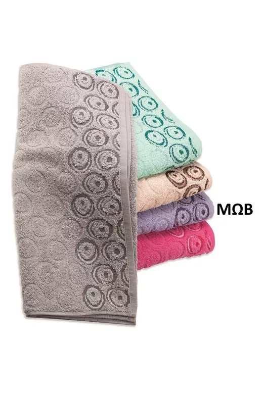 ΠΕΤΣΕΤΑ  ΖΑΚΑΡ ZERO TWIST ΟΥΡΑΝΙΑ 70X140 ΜΩΒ Cotton 100%