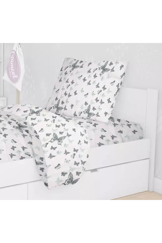 ΜΑΞΙΛΑΡΟΘΗΚΗ ΕΜΠΡΙΜΕ kids Butterfly 57 50X70 Green Cotton 100%