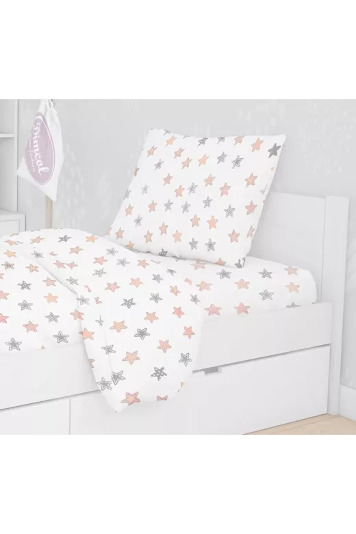 ΜΑΞΙΛΑΡΟΘΗΚΗ ΕΜΠΡΙΜΕ kids Star 103 50X70 Grey Cotton 100%