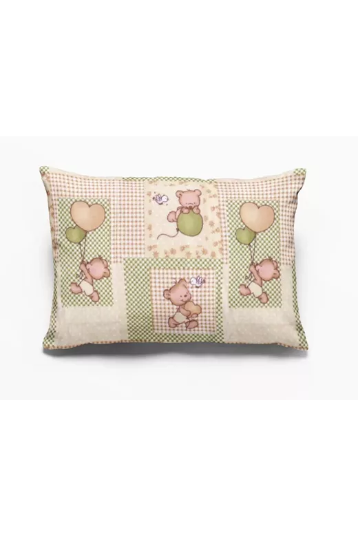 ΜΑΞΙΛΑΡΟΘΗΚΗ ΕΜΠΡΙΜΕ kids Baloon 76 50X70 Beige Flannel cotton 100%