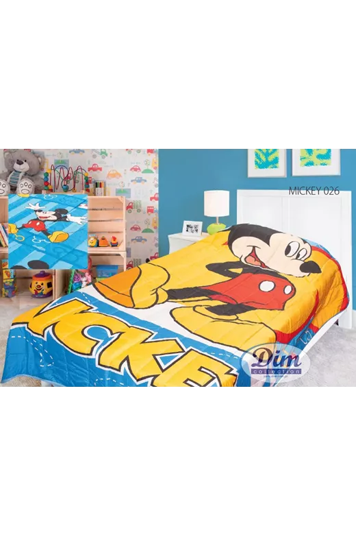 ΚΟΥΒΕΡΛΙ Disney MICKEY 26 160Χ250 Digital Print Micro