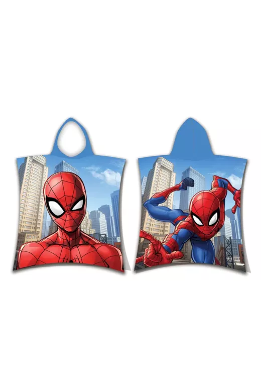 ΠΟΝΤΣΟ ΠΑΡΑΛΙΑΣ DISNEY SPIDERMAN 10 50X115 Digital Print Cotton 100%