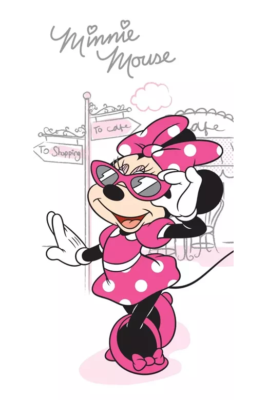 ΠΕΤΣΕΤΑ ΘΑΛΑΣΣΗΣ ΒΕΛΟΥΤΕ DISNEY MINNIE 56 70X140 Digital Print